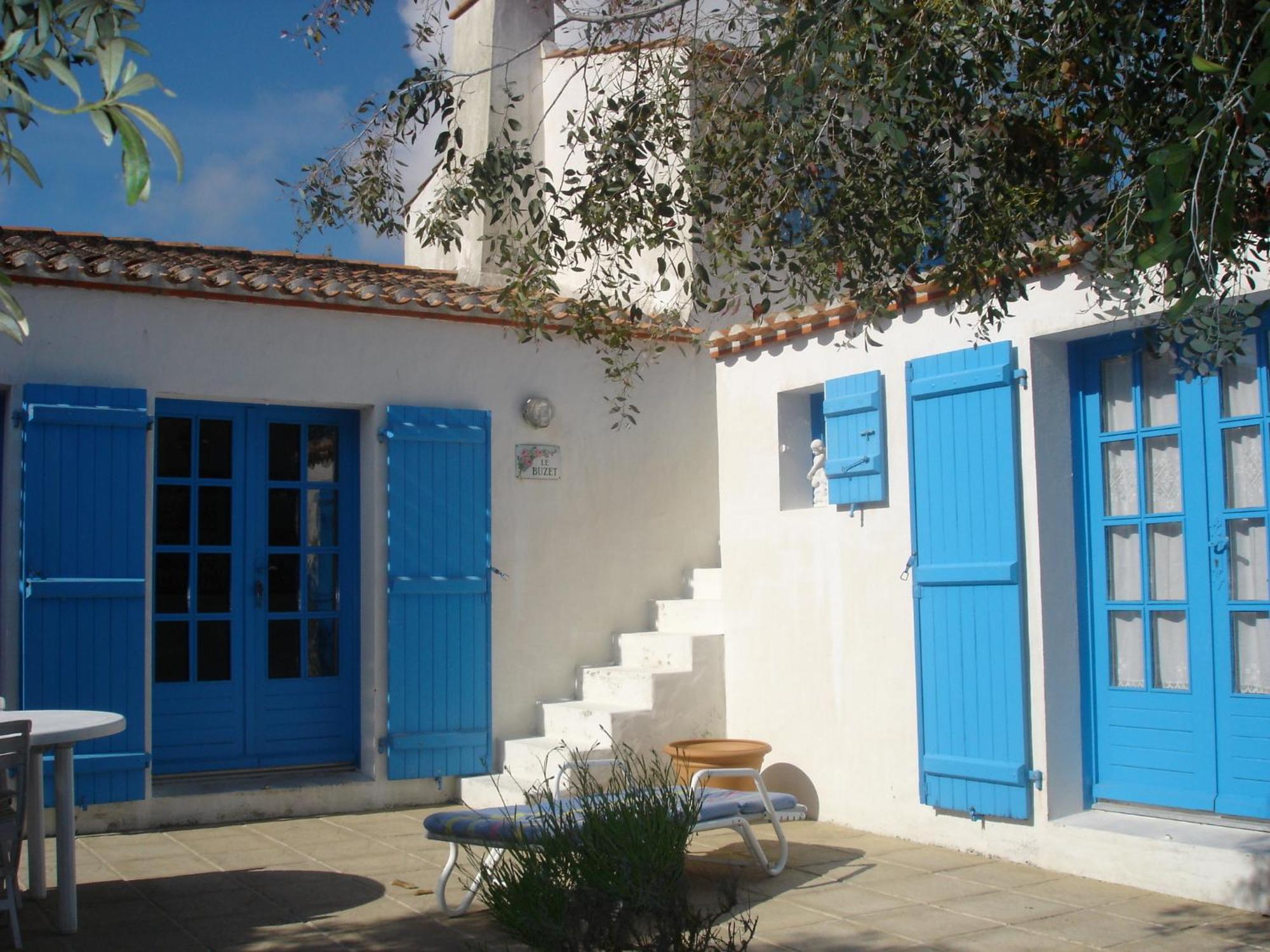 Le Buzet Bleu Bed&Breakfast Noirmoutier-en-l'Ile Exterior foto